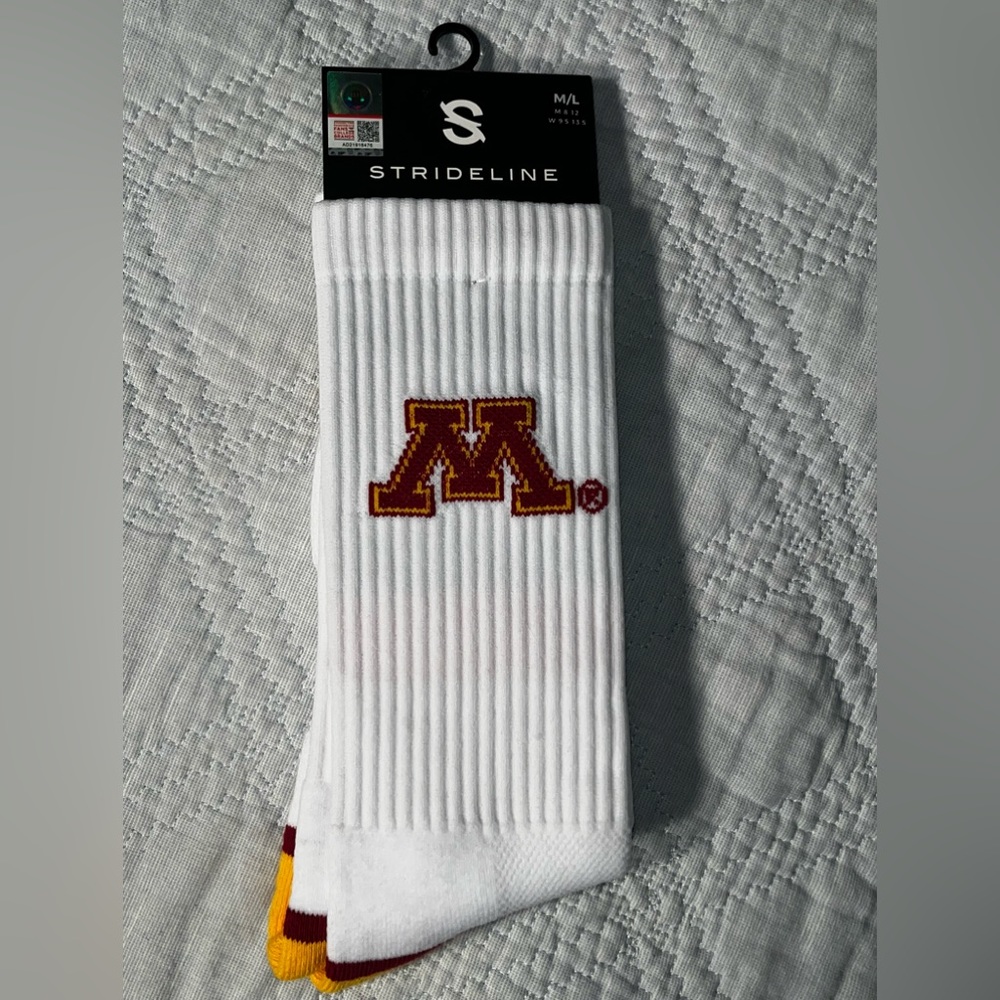 $18 University of Minnesota Sideline Performance Socks NCAA